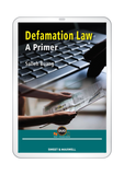 Defamation Law: A Primer (E-Book)