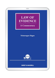 Law of Evidence : A Commentary by Srimurugan Alagan | 2020 (E-Book)