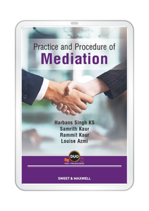 Practice and Procedure of Mediation by Harbans Singh K.S (E-Book)