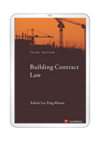 Building Contract Law In Singapore, 3rd Edition | E-Book