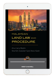 Malaysian Land Law and Procedure by Ainul jaria Maidin and Sharifah (E-Book)