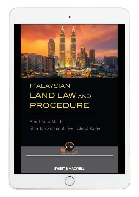 Malaysian Land Law and Procedure by Ainul jaria Maidin and Sharifah (E-Book)