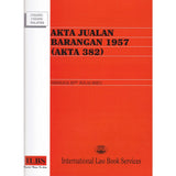 Akta Jualan Barangan 1957 (Akta 382) (Hingga 25hb Julai 2021)