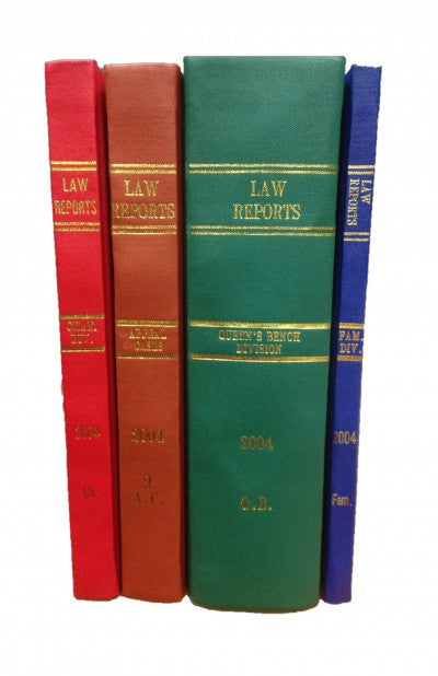 Law Report Rainbow Series (1865 - 2020) freeshipping - Joshua Legal Art Gallery - Professional Law Books
