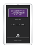 Construction Adjudication In Malaysia, 3rd Edition | 2022 (E-book)