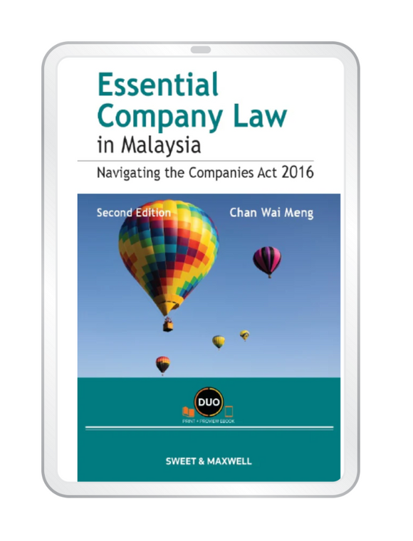 Essential Company Law In Malaysia: Navigating The Companies Act 2016, Second Edition (E-Book)