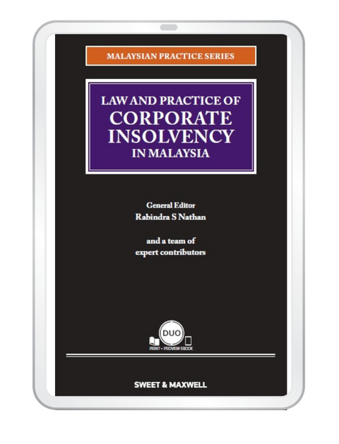 Law And Practice Of Corporate Insolvency In Malaysia | 2019