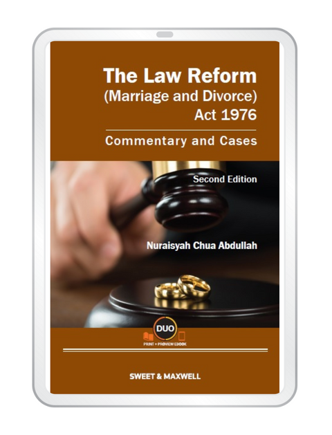 The Law Reform (Marriage And Divorce) Act 1976, 2nd Edition (E-book)