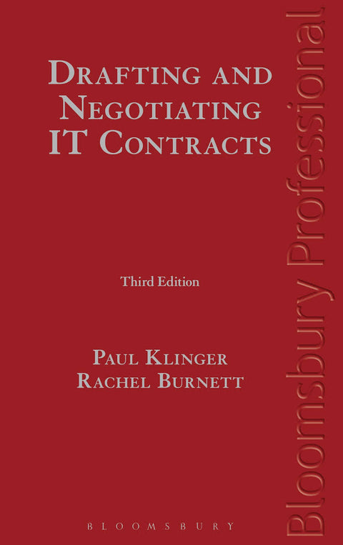 Drafting and Negotiating IT Contracts freeshipping - Joshua Legal Art Gallery - Professional Law Books