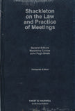 Shackleton on the Law and practice of Meetings, 13th Edition freeshipping - Joshua Legal Art Gallery - Professional Law Books