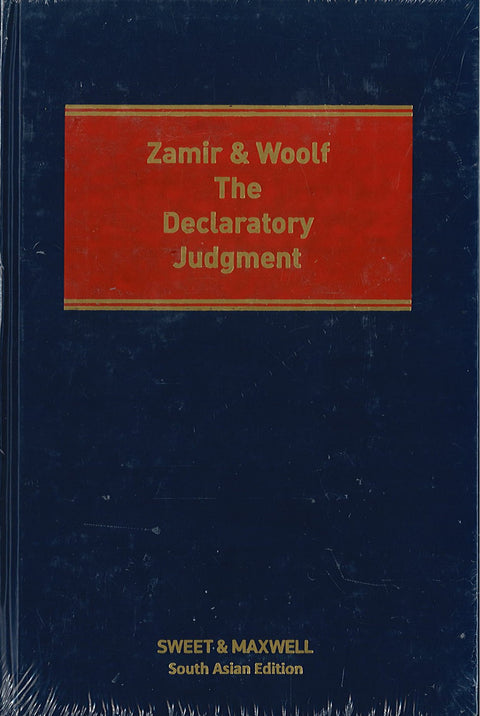 Zamir & Woolf, The Declaratory Judge The Declaratory Judgment , 4th Edition (South Asian Edition) freeshipping - Joshua Legal Art Gallery - Professional Law Books
