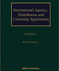 International Agency, Distribution and Licensing Agreements. Written and Edited by Richard Christou, 6th Edition freeshipping - Joshua Legal Art Gallery - Professional Law Books