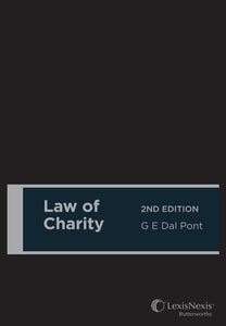 Law of Charity, 2nd Edition freeshipping - Joshua Legal Art Gallery - Professional Law Books