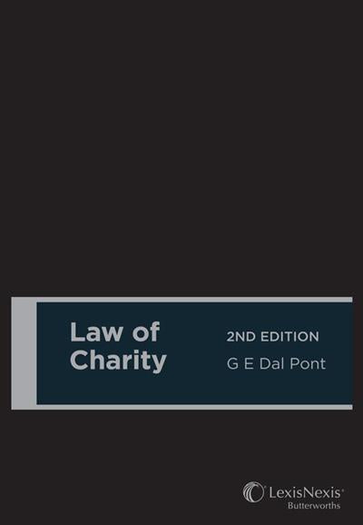 Law of Charity, 2nd Edition freeshipping - Joshua Legal Art Gallery - Professional Law Books