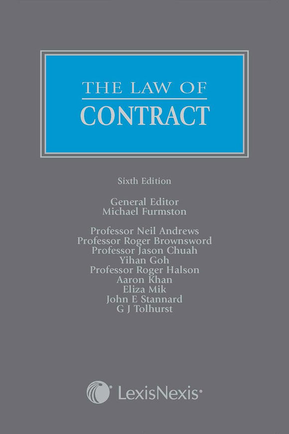 The Law of Contract, 6th Edition freeshipping - Joshua Legal Art Gallery - Professional Law Books