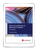 Khoo’s Law and Practice of Bankruptcy in Malaysia, 3rd Edition | E-Book