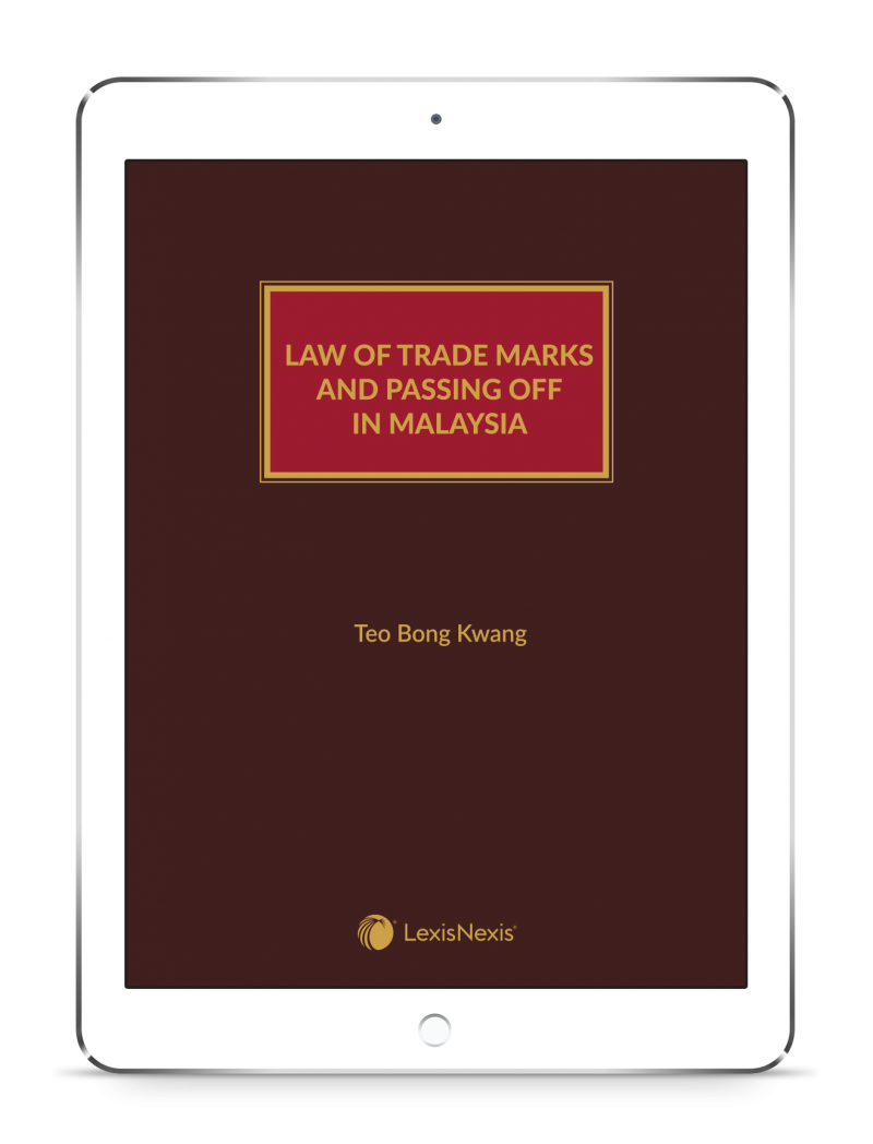 Law of Trade Marks and Passing Off in Malaysia (EBook) Law Books