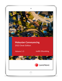 Malaysian Conveyancing, 2022 Desk Edition | E-Book (2022)
