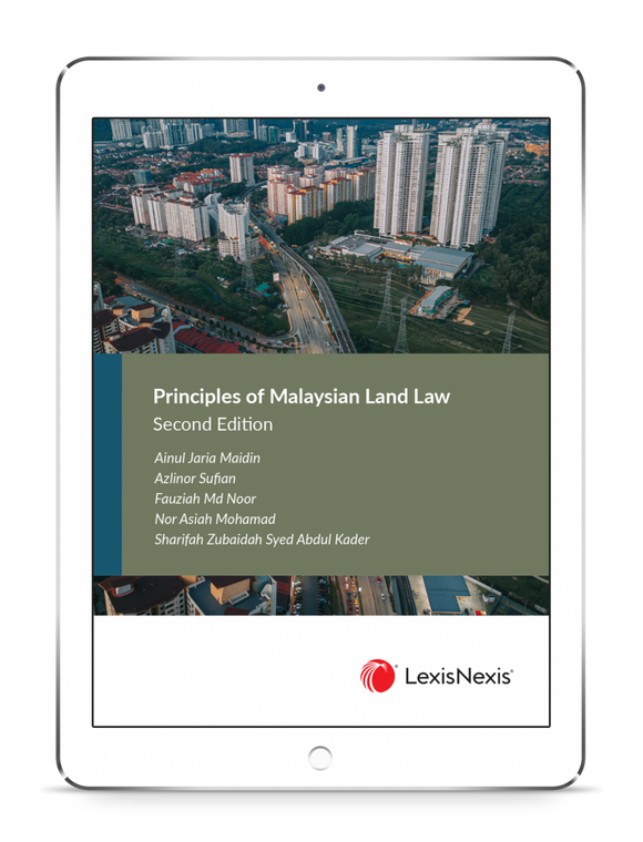 Principles of Malaysian Land Law, Second Edition | E-Book