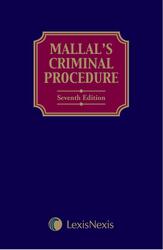 Mallal's Criminal Procedure, 7th Edition