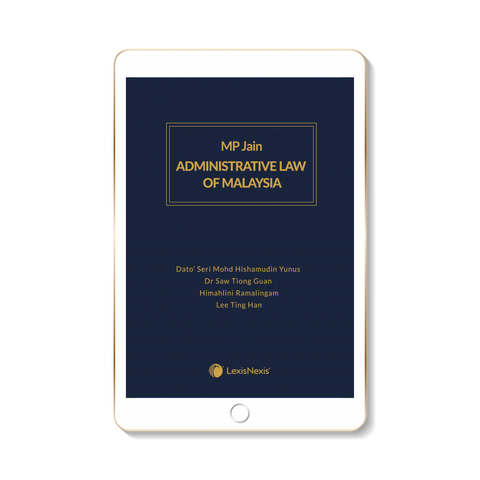 MP Jain's Administrative Law of Malaysia | E-Book