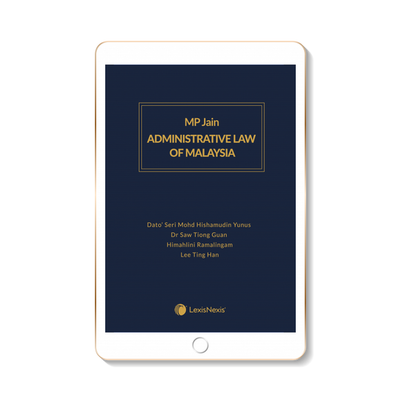 MP Jain's Administrative Law of Malaysia | E-Book