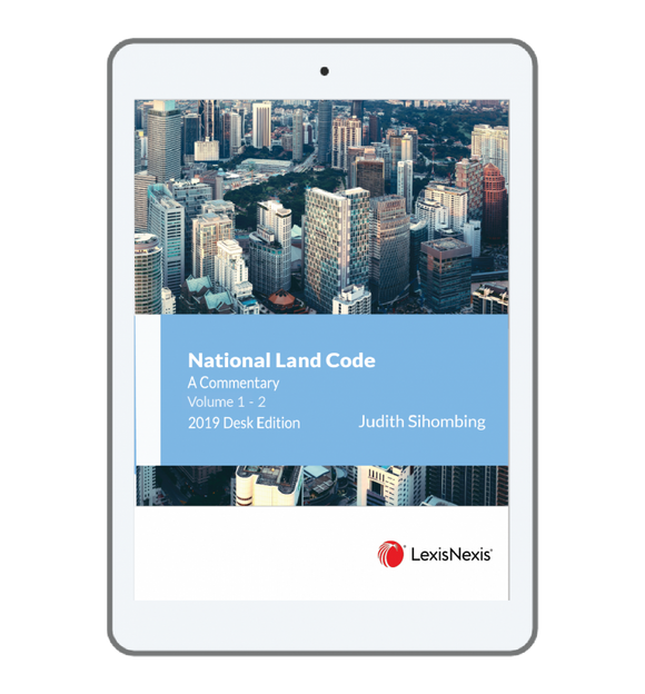 National Land Code | A Commentary 2019 Desk Edition  (E-book) freeshipping - Joshua Legal Art Gallery - Professional Law Books