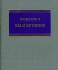 Benjamin’s Sale Of Goods , 6th Edition freeshipping - Joshua Legal Art Gallery - Professional Law Books