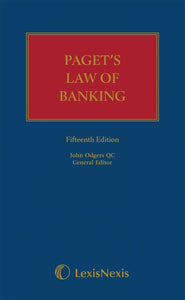 Paget's Law of Banking 15th edition freeshipping - Joshua Legal Art Gallery - Professional Law Books