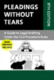 Pleading Without Tears,9th Edition (Edisi Bahasa Melayu) freeshipping - Joshua Legal Art Gallery - Professional Law Books