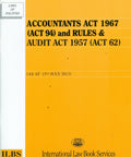 Accountants Act 1967 (Act 94) And Rules & Audit Act 1957 (Act 62) freeshipping - Joshua Legal Art Gallery - Professional Law Books