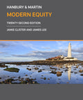 Hanbury & Martin: Modern Equity 20nd Edition freeshipping - Joshua Legal Art Gallery | Law Books and More