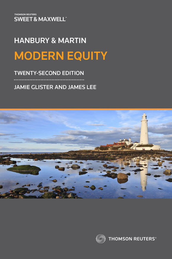 Hanbury & Martin: Modern Equity 20nd Edition freeshipping - Joshua Legal Art Gallery | Law Books and More