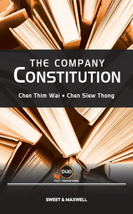 The Company Constitution freeshipping - Joshua Legal Art Gallery - Professional Law Books
