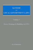 Kanesh On Local Government Laws (Volume 3)
