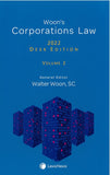Woon’s Corporations Law 2022 Desk Edition (2 Volumes) | 2022